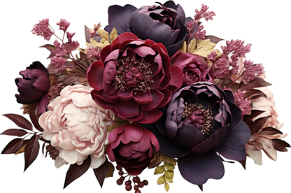 7" MOODY FLORAL - Decals