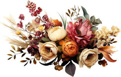 7" MOODY FLORAL - Decals