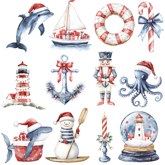 NAUTICAL NOEL - FLAIR SHEET