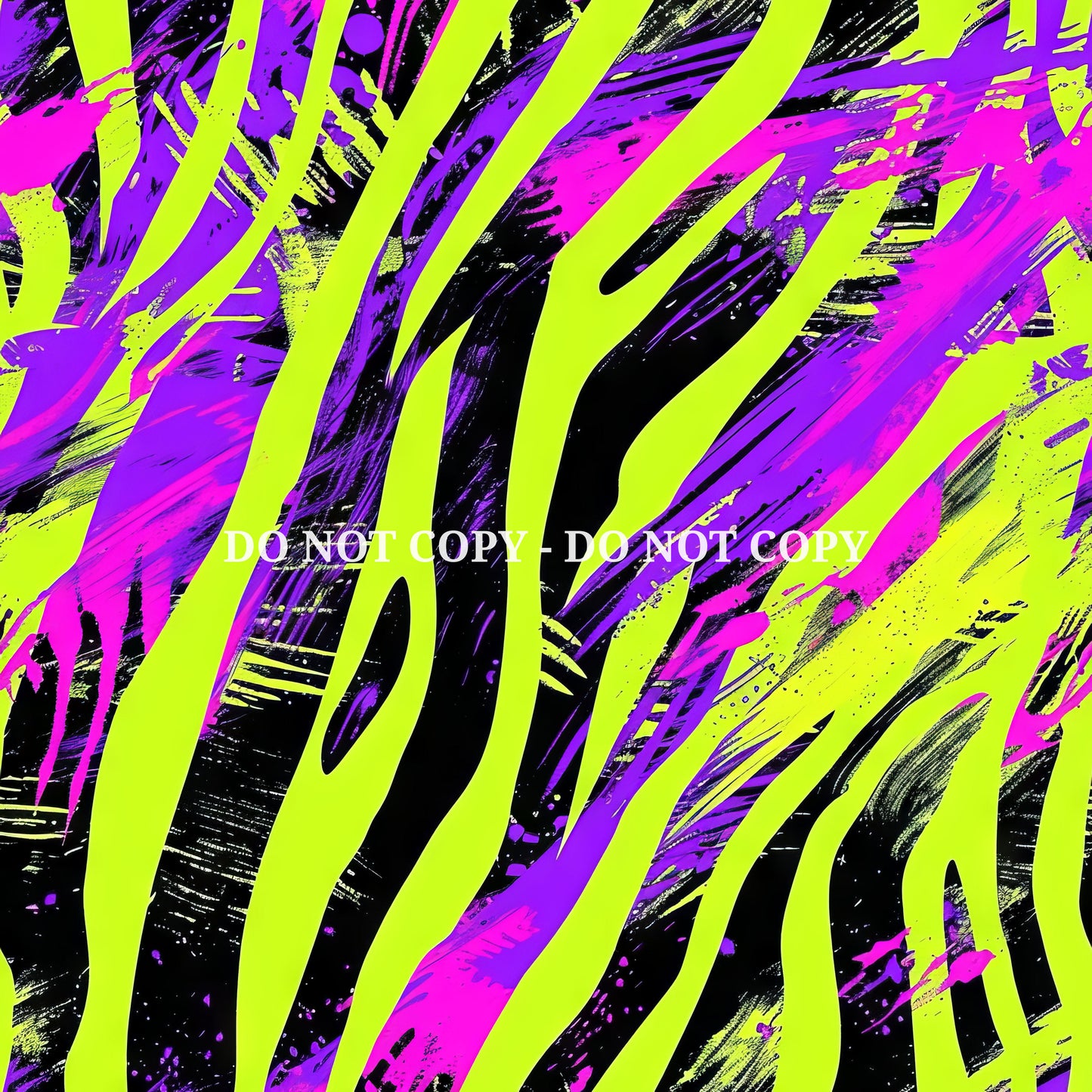 NEON ANIMAL PRINT PATTERN VINYL - MULTIPLE VARIATIONS