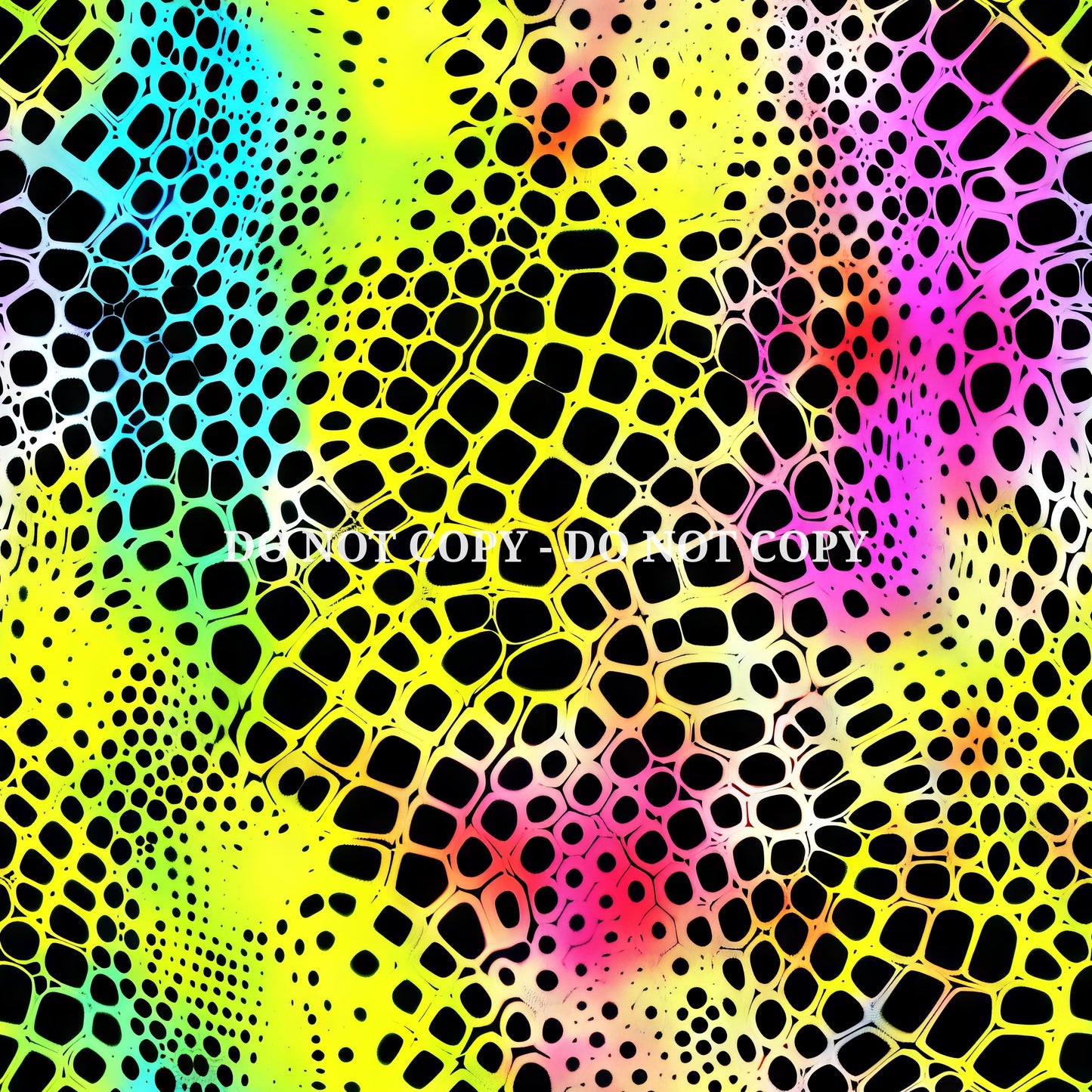 NEON ANIMAL PRINT PATTERN VINYL - MULTIPLE VARIATIONS