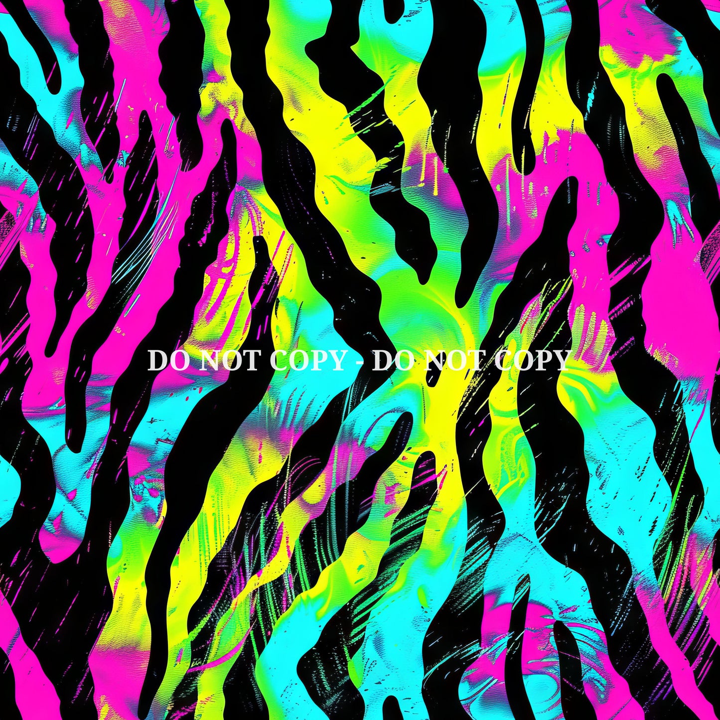 NEON ANIMAL PRINT PATTERN VINYL - MULTIPLE VARIATIONS