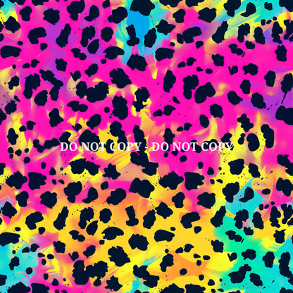 NEON ANIMAL PRINT PATTERN VINYL - MULTIPLE VARIATIONS