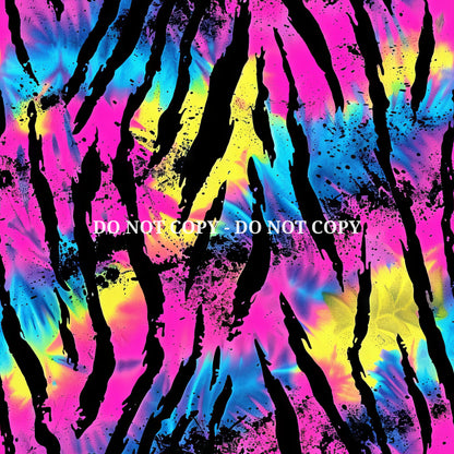 NEON ANIMAL PRINT PATTERN VINYL - MULTIPLE VARIATIONS