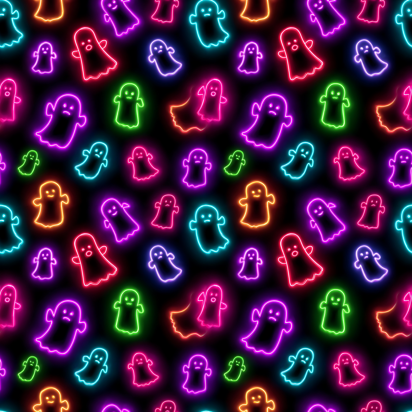HOLOGRAPHIC NEON HALLOWEEN - MULTIPLE VARIATIONS