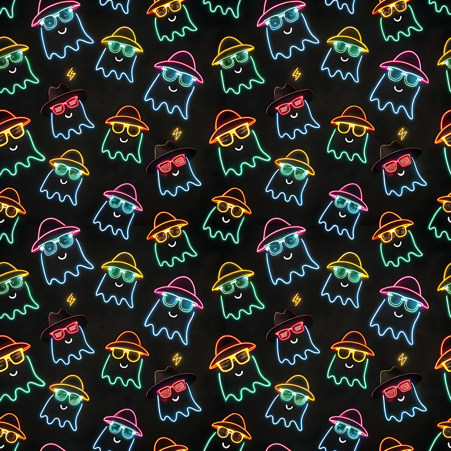 HOLOGRAPHIC NEON HALLOWEEN - MULTIPLE VARIATIONS