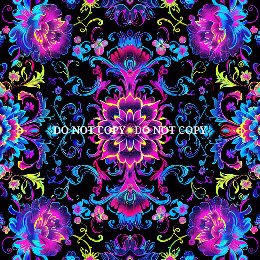 NEON PAISLEY - MULTIPLE VARIATIONS