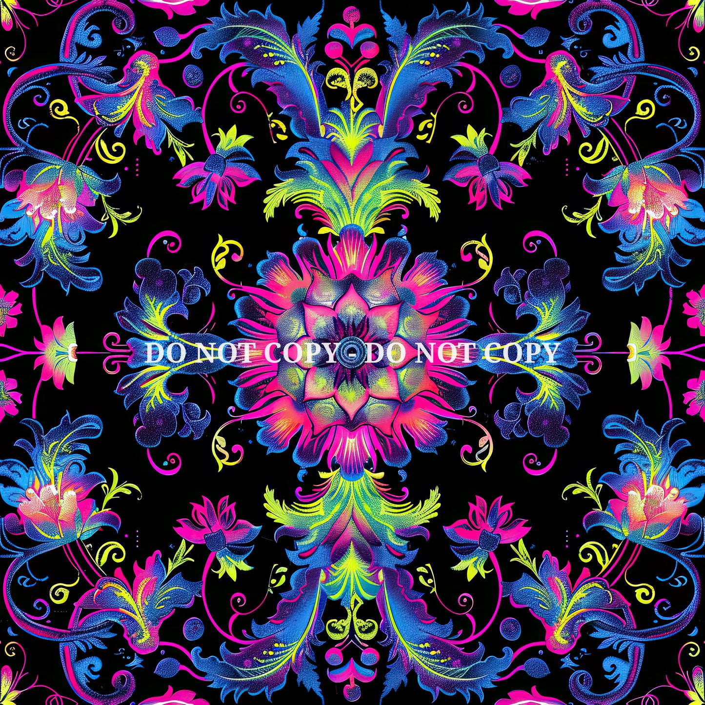 NEON PAISLEY - MULTIPLE VARIATIONS