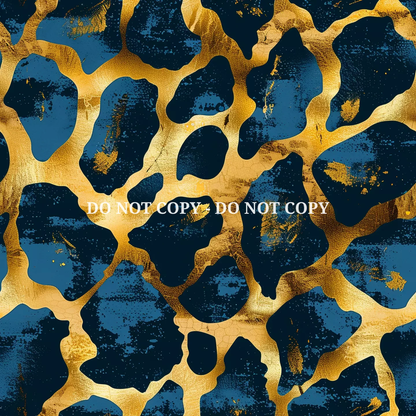 BLUE GLAM LEOPARD PATTERN VINYL - MULTIPLE VARIATIONS (Copy)