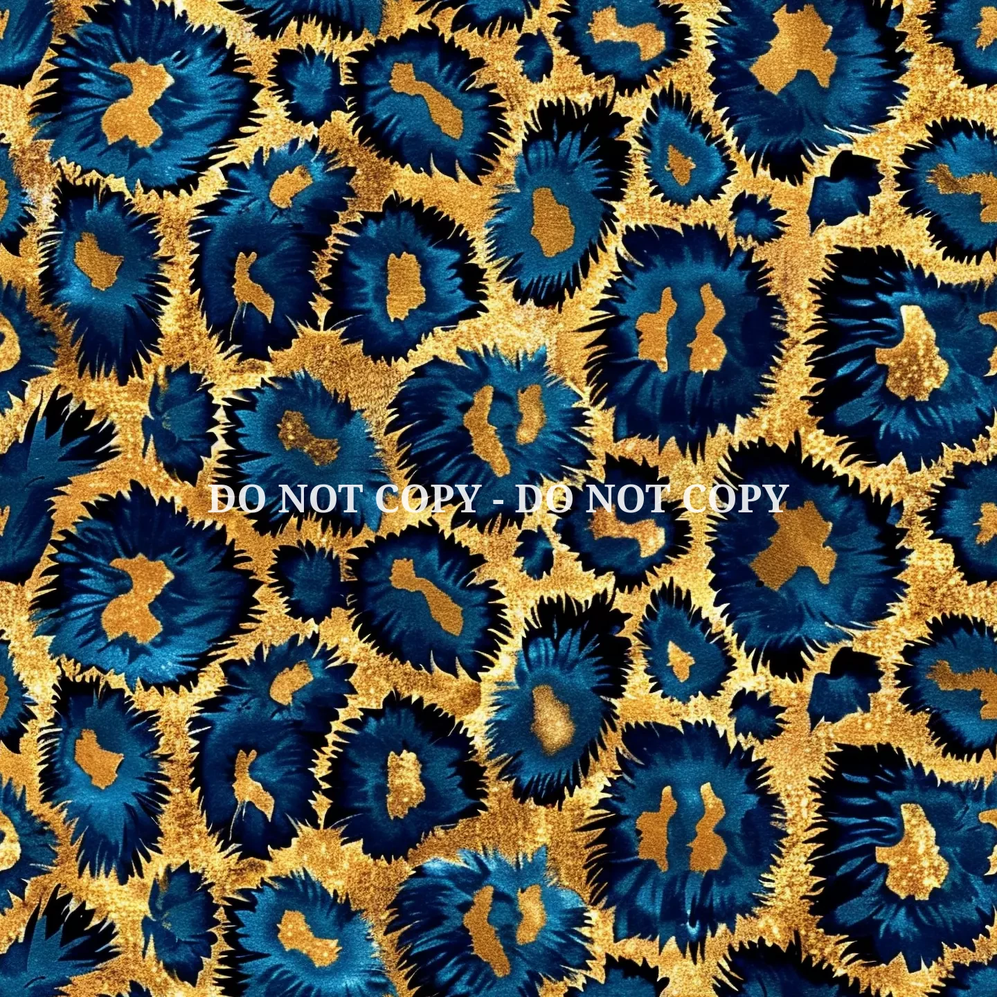 BLUE GLAM LEOPARD PATTERN VINYL - MULTIPLE VARIATIONS (Copy)