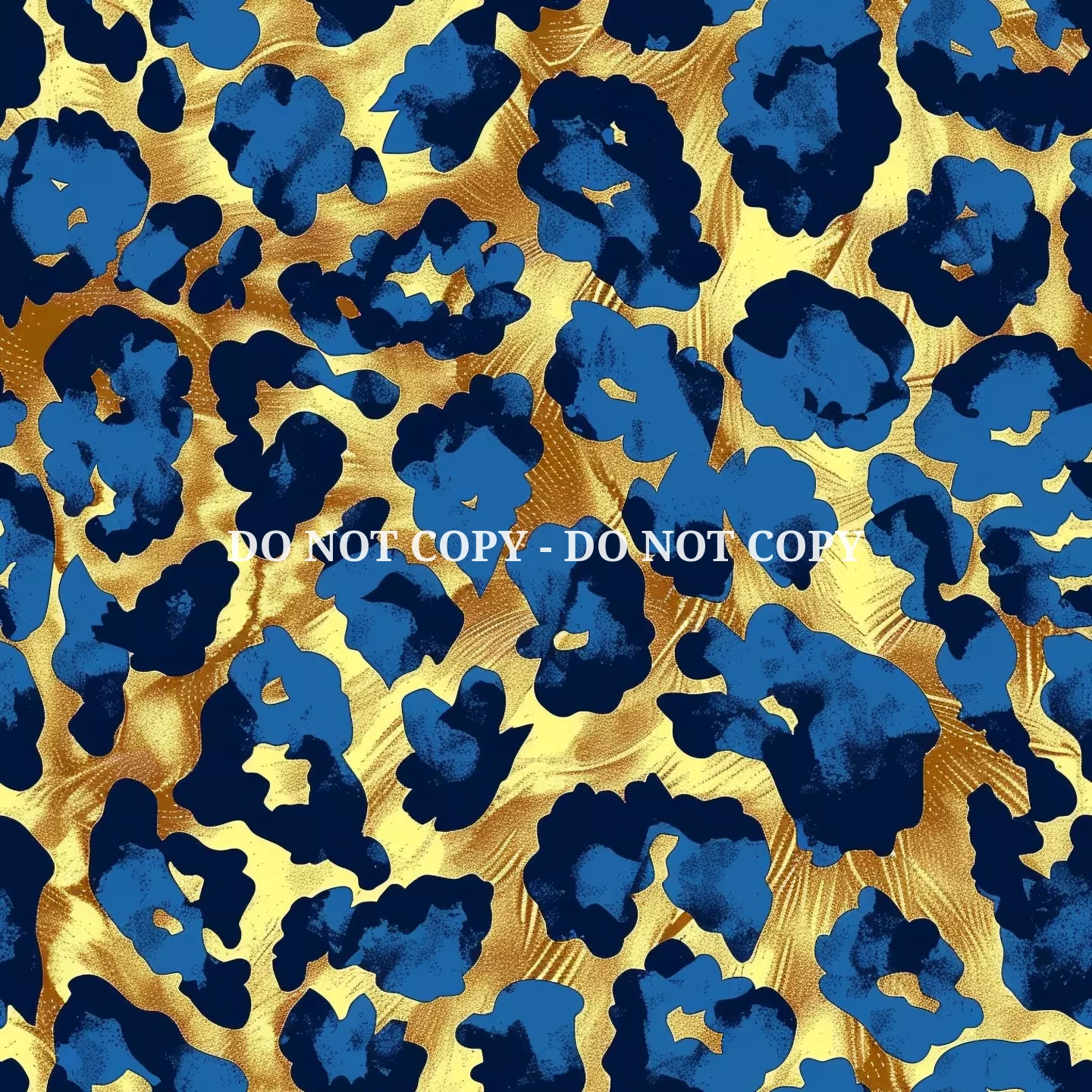 BLUE GLAM LEOPARD PATTERN VINYL - MULTIPLE VARIATIONS (Copy)