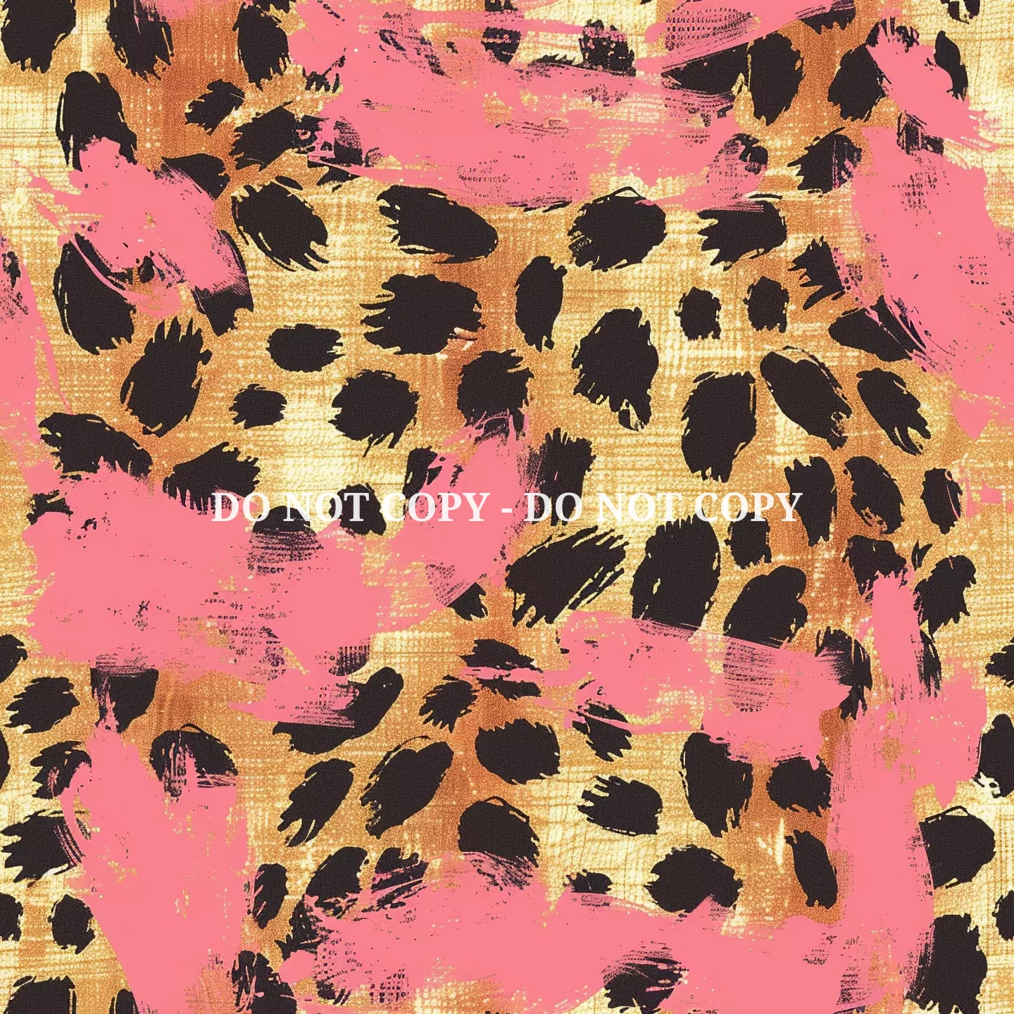 PINK GLAM LEOPARD PATTERN VINYL - MULTIPLE VARIATIONS