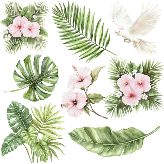 PALM CLUB FLORAL - FLAIR SHEET