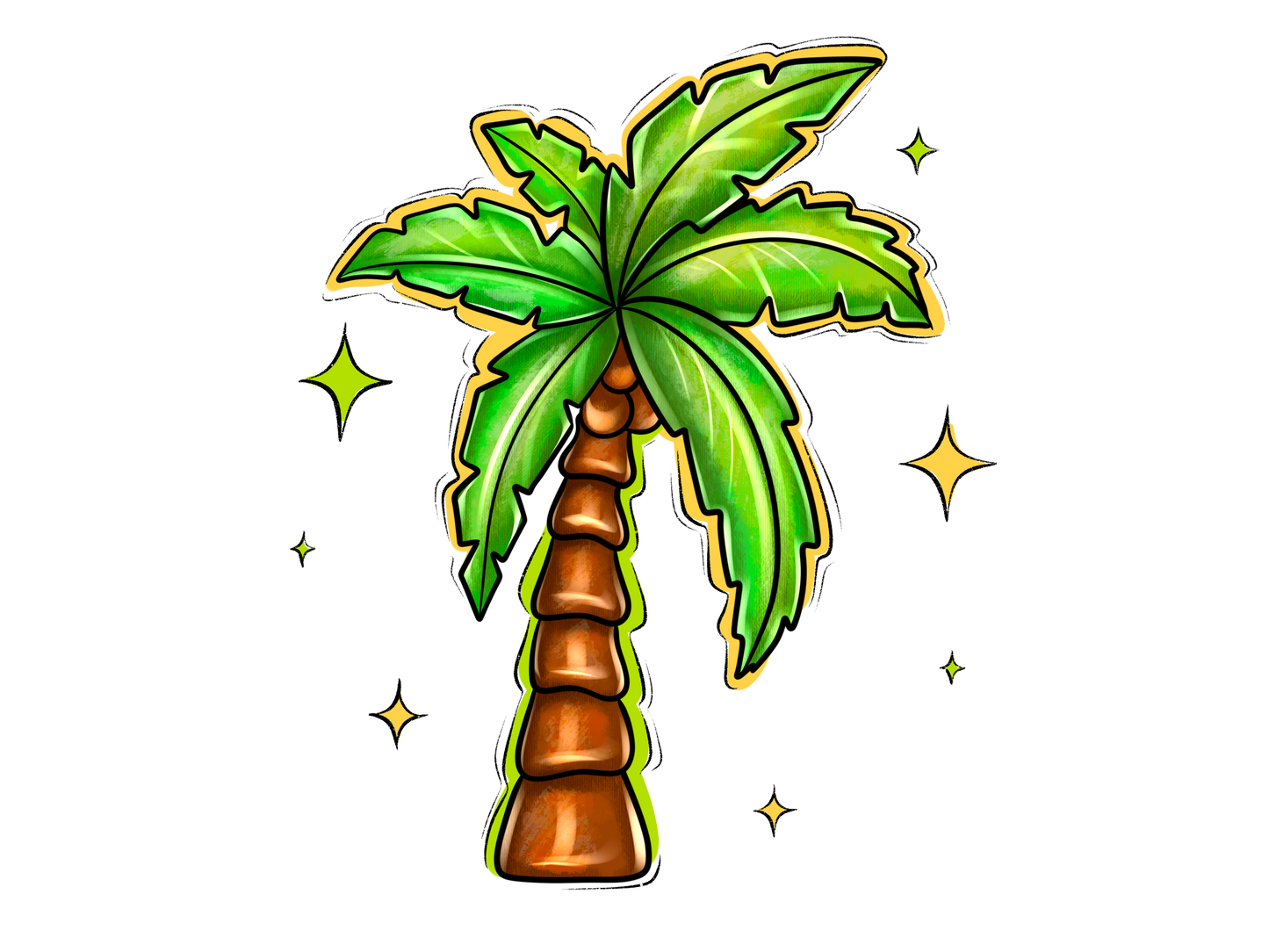 PALM TREE - DECAL