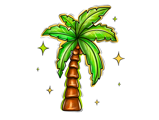 PALM TREE - DECAL