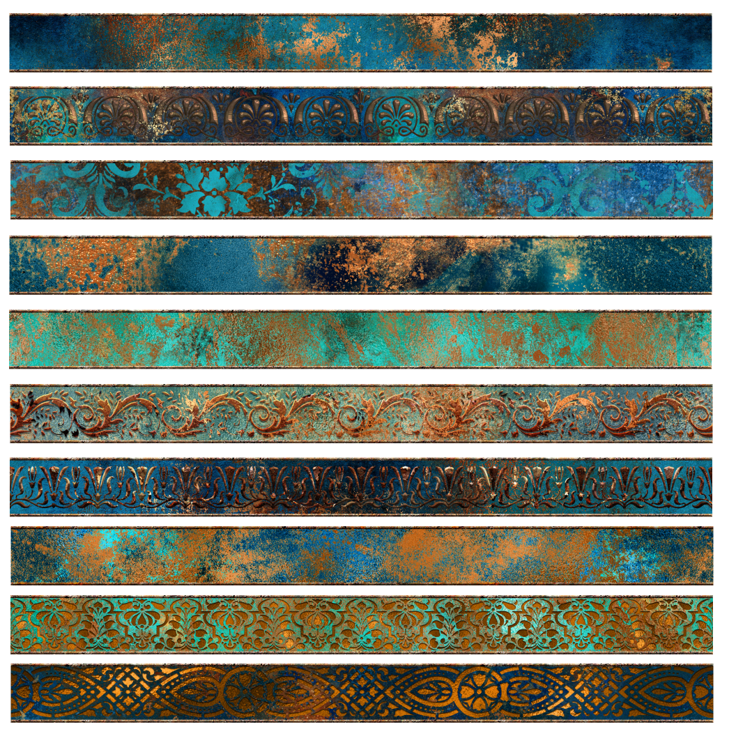 PATINA BORDER FLAIR SHEET