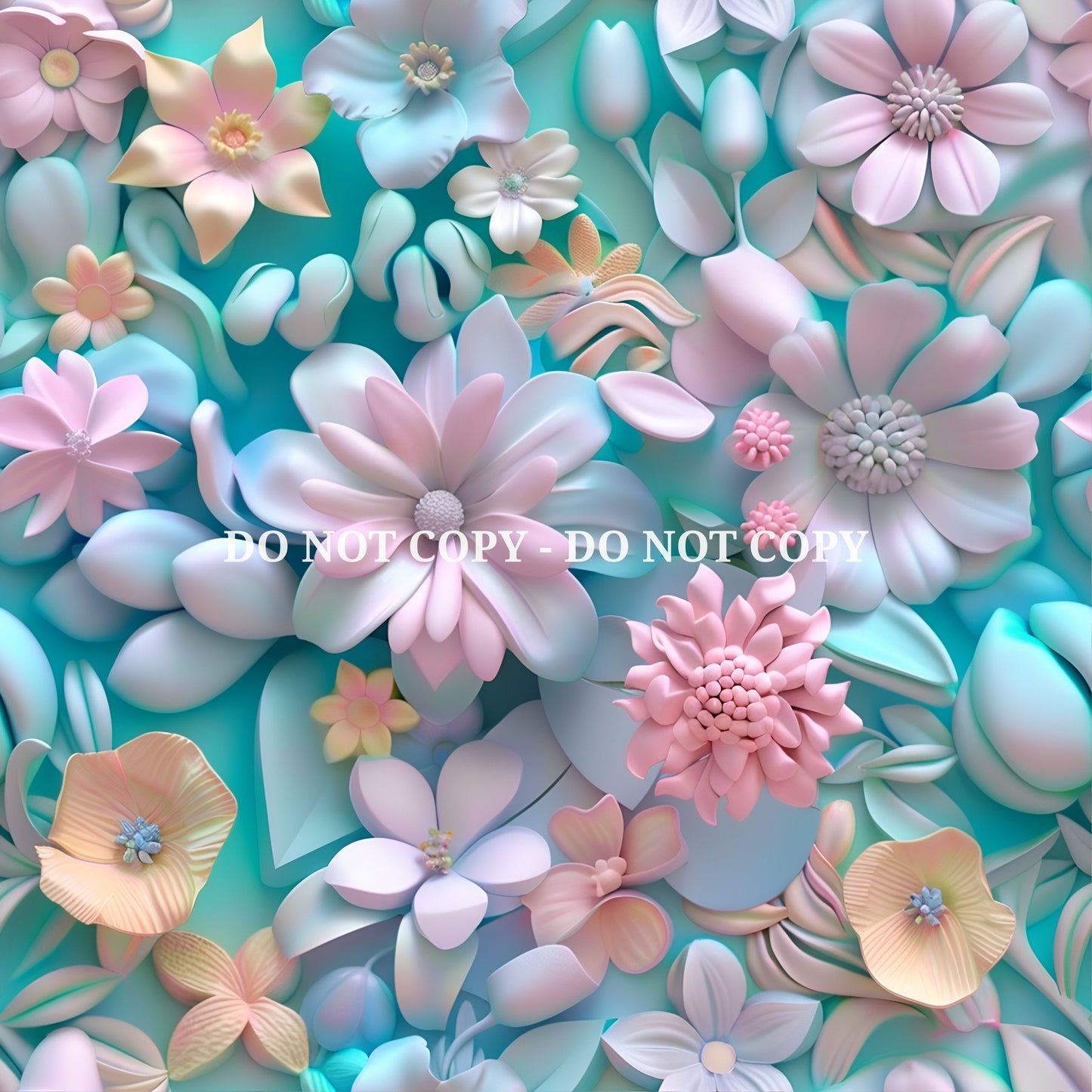 PASTEL FLORAL VINYL - MULTIPLE VARIATIONS