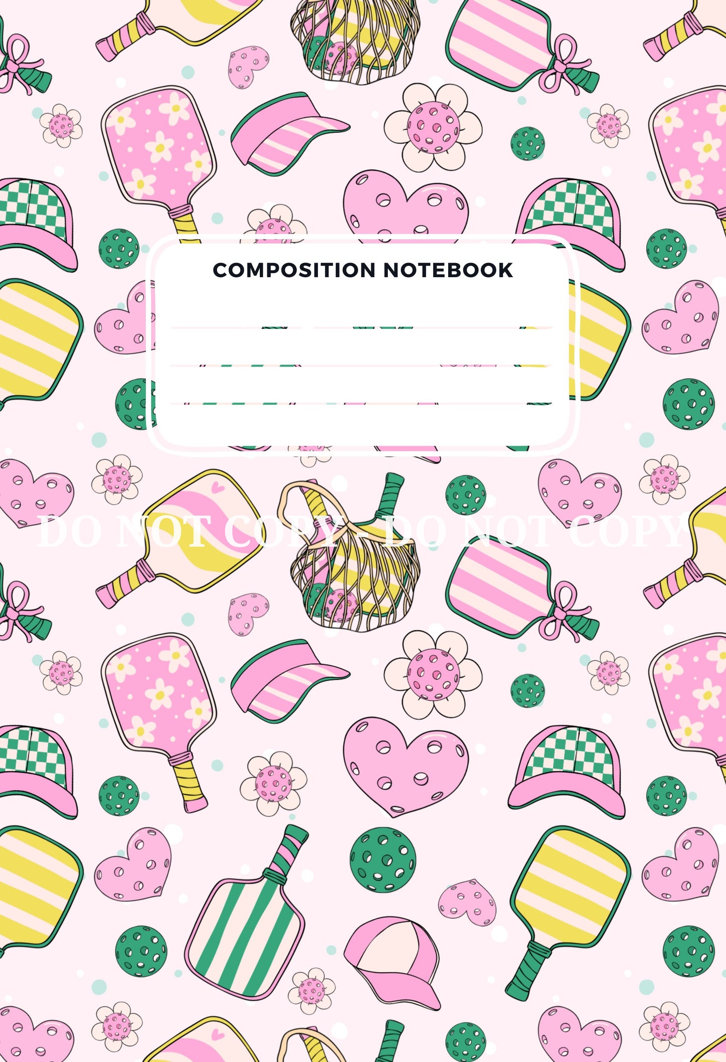 COMPOSITION NOTEBOOK COVERS - FRONT AND BACK - MULTIPLE VARIATIONS