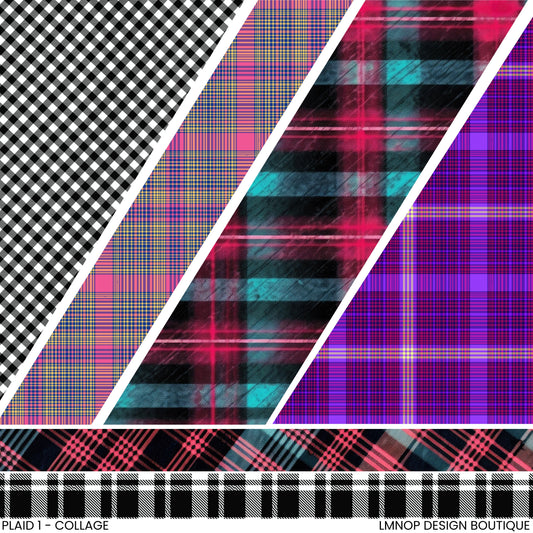 PLAID 1 - COLLAGE VINYL