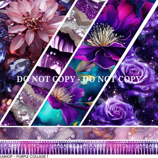 PURPLE 1 - COLLAGE VINYL
