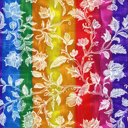 RAINBOW FLORAL LACE - MULTIPLE VARIATIONS