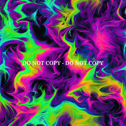 NEON TIE DYE 2 - MULTIPLE VARIATIONS