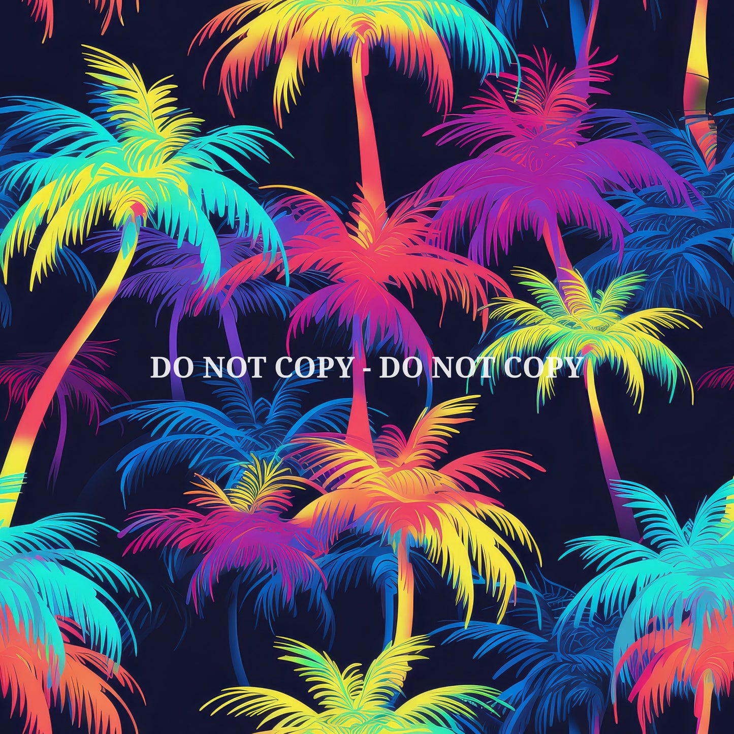 NEON PALM TREES - MULTIPLE VARIATIONS