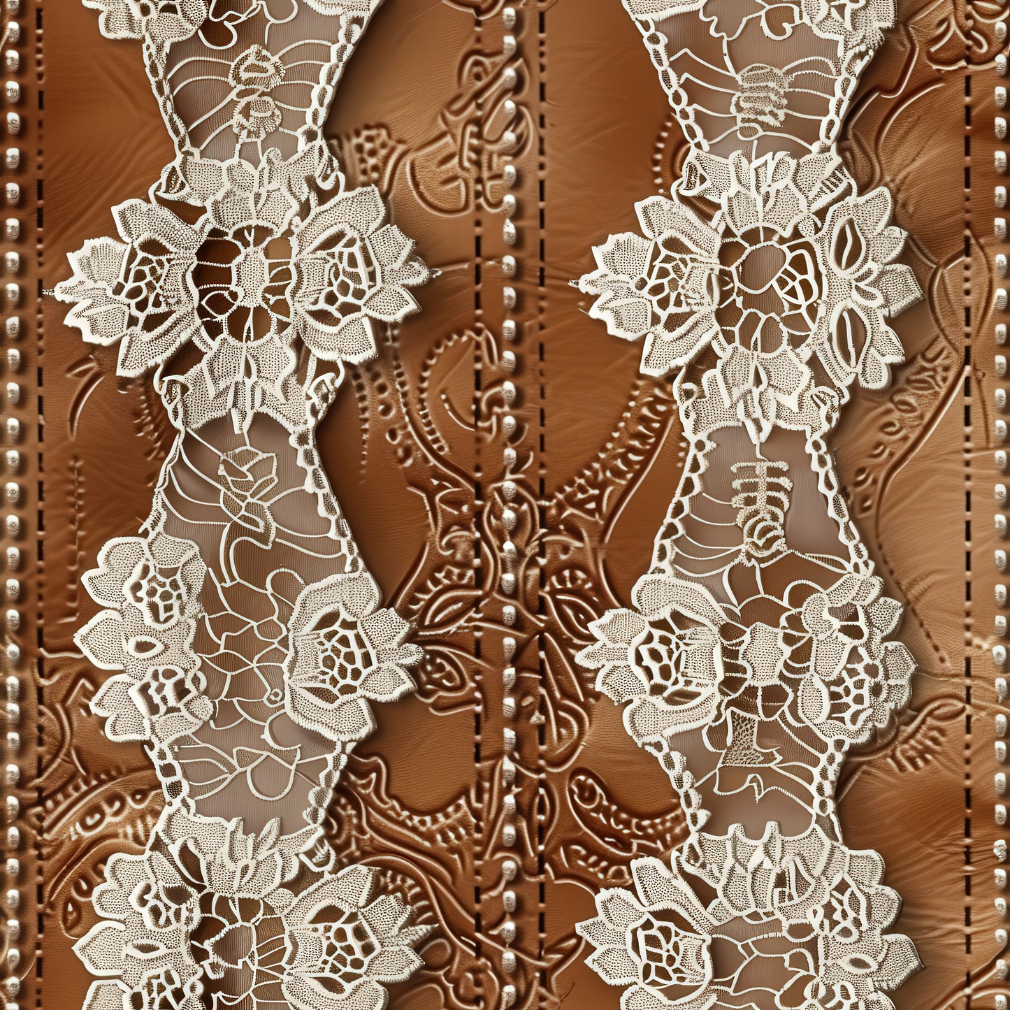 BROWN LEATHER LACE - MULTIPLE VARIATIONS