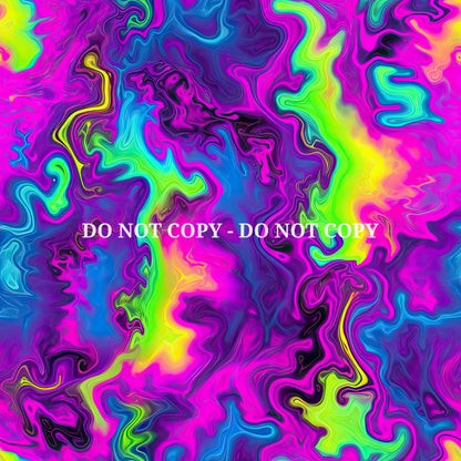 NEON TIE DYE 2 - MULTIPLE VARIATIONS