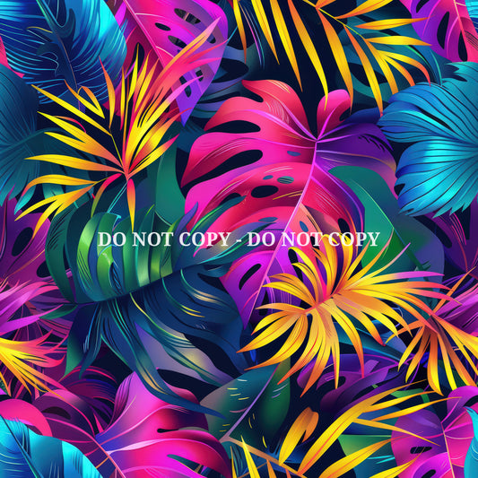 HOLOGRAPHIC NEON MONSTERA - MULTIPLE VARIATIONS