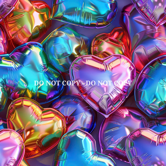 HOLOGRAPHIC FOIL HEARTS - MULTIPLE VARIATIONS