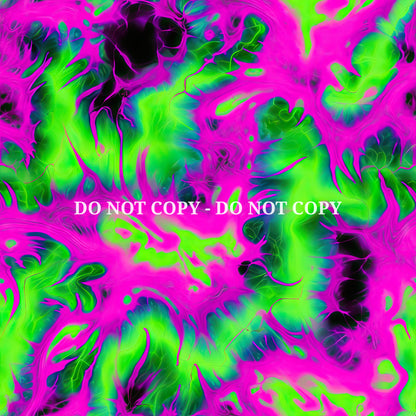 NEON TIE DYE 2 - MULTIPLE VARIATIONS