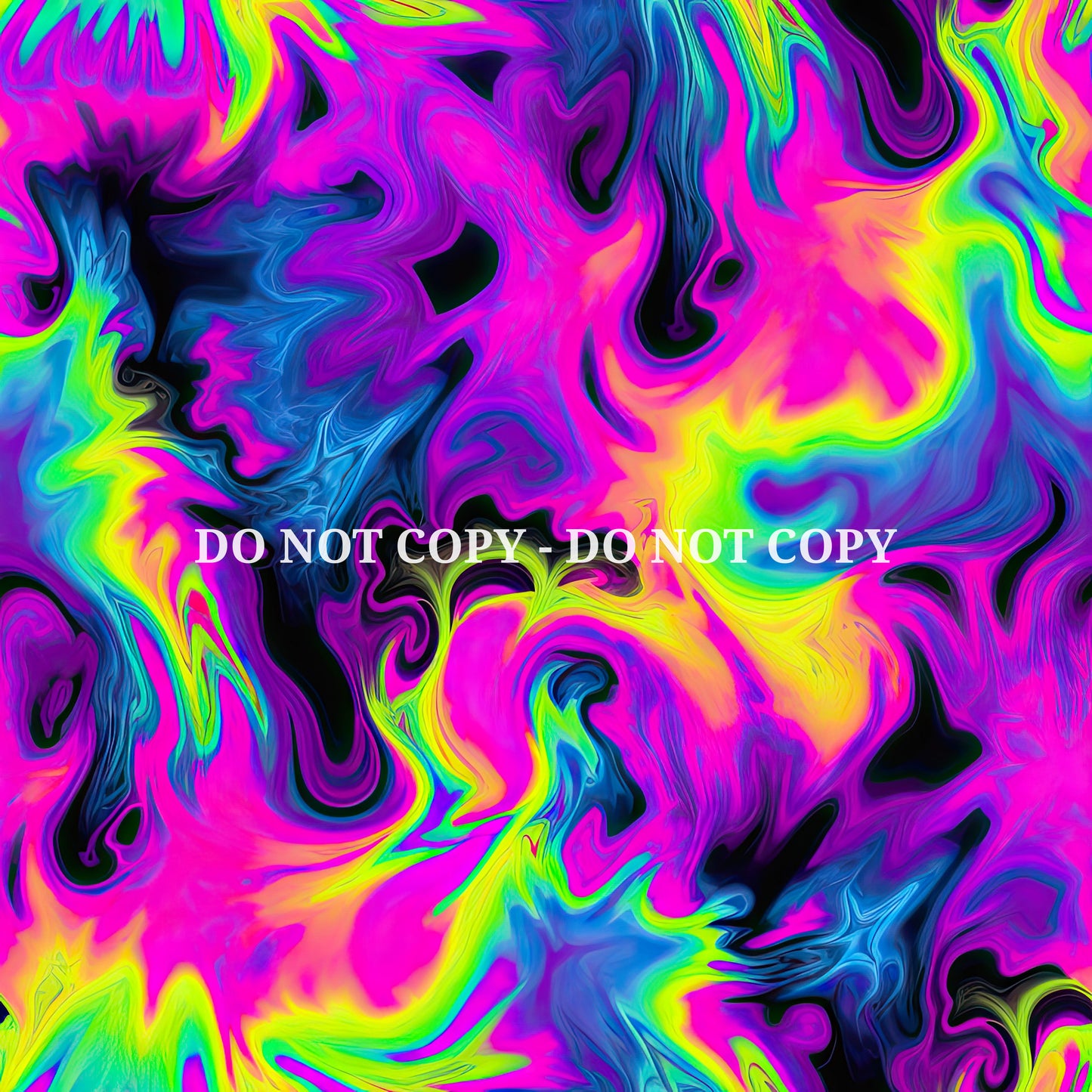 NEON TIE DYE 2 - MULTIPLE VARIATIONS