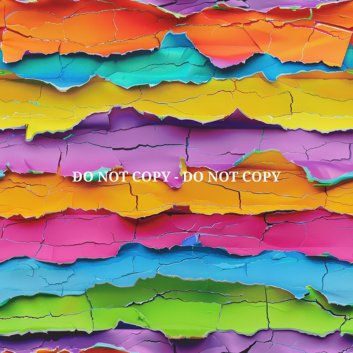 NEON TORN PAPER - MULTIPLE VARIATIONS