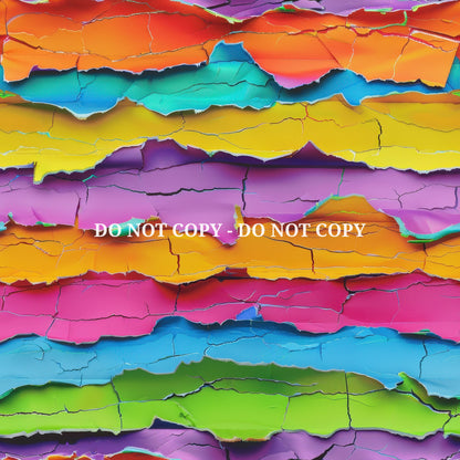 NEON TORN PAPER - MULTIPLE VARIATIONS