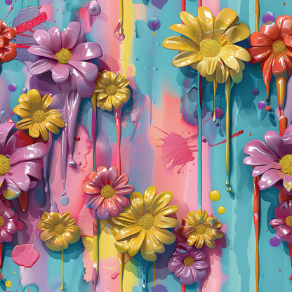 3D FLORAL DRIPS - MULTIPLE VARIATIONS