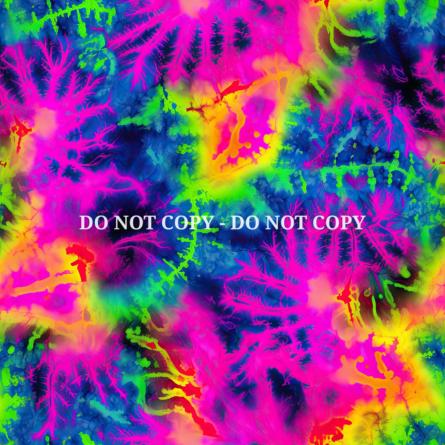 NEON TIE DYE 2 - MULTIPLE VARIATIONS