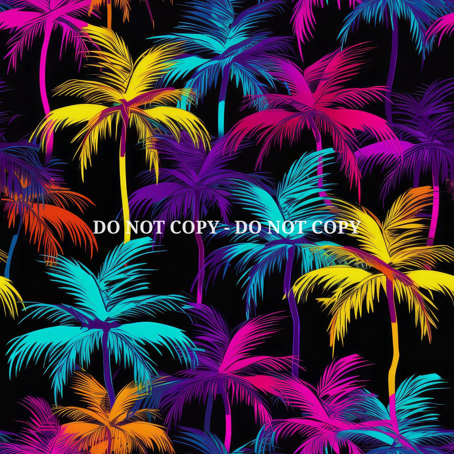 NEON PALM TREES - MULTIPLE VARIATIONS
