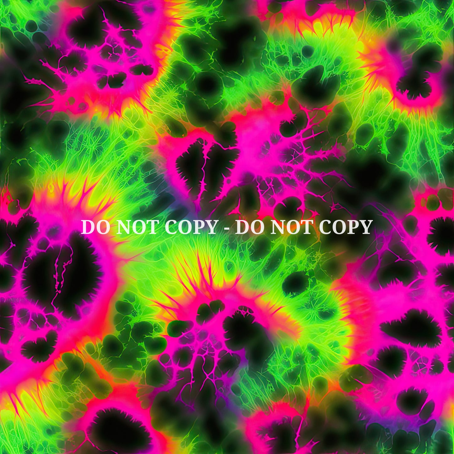 NEON TIE DYE 2 - MULTIPLE VARIATIONS