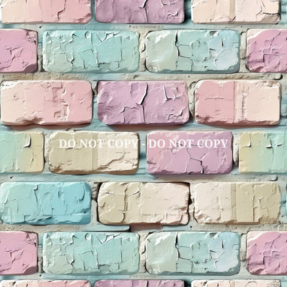 PASTEL BRICK - MULTIPLE VARIATIONS