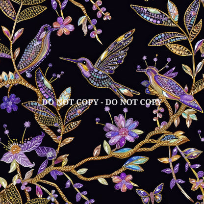 HOLOGRAPHIC CRYSTAL EMBROIDERY - MULTIPLE VARIATIONS