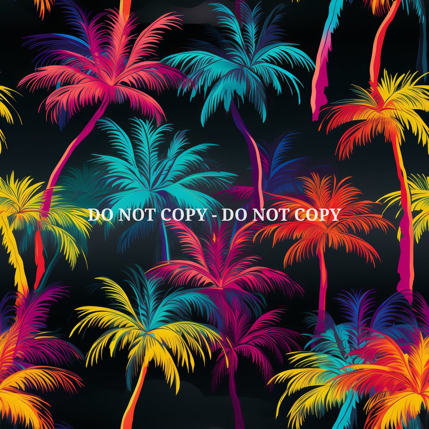 NEON PALM TREES - MULTIPLE VARIATIONS