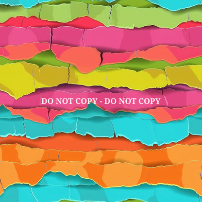 NEON TORN PAPER - MULTIPLE VARIATIONS