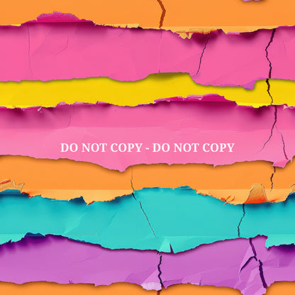 NEON TORN PAPER - MULTIPLE VARIATIONS