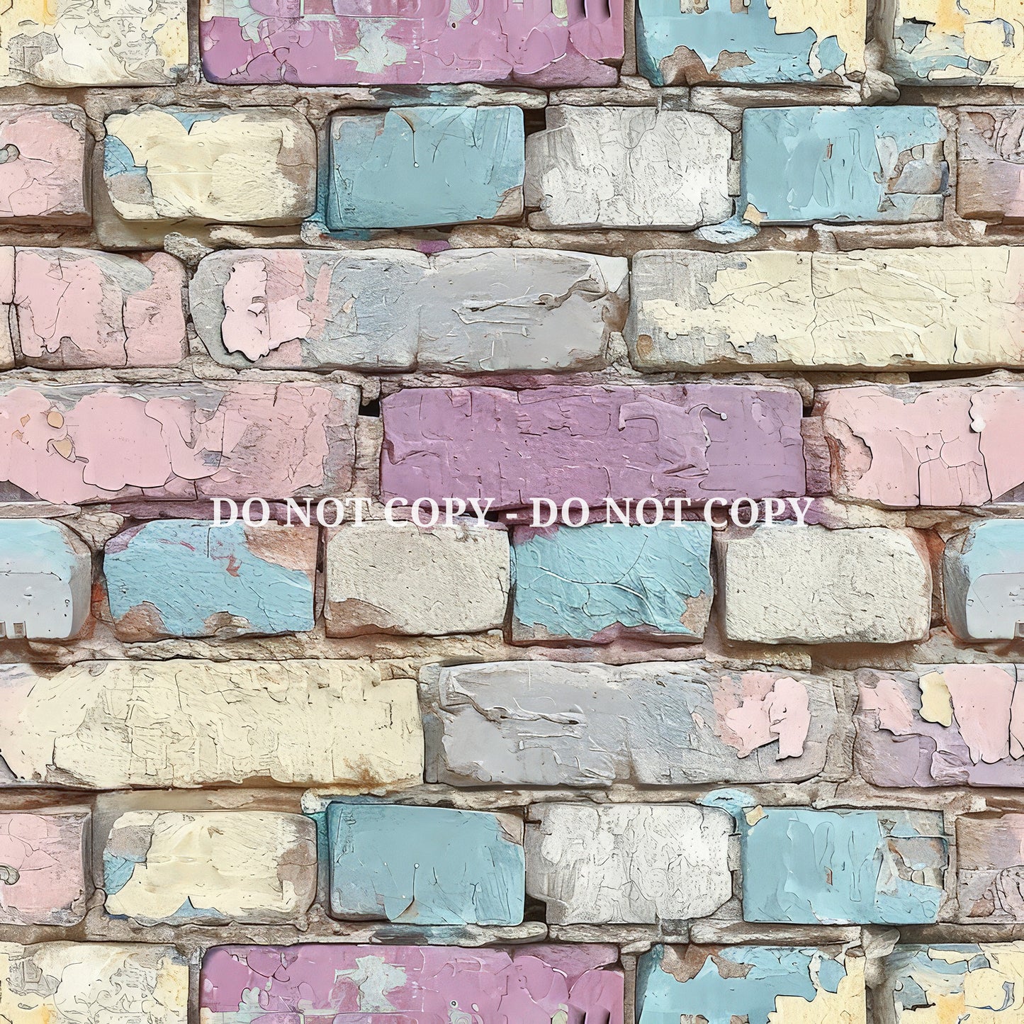 PASTEL BRICK - MULTIPLE VARIATIONS