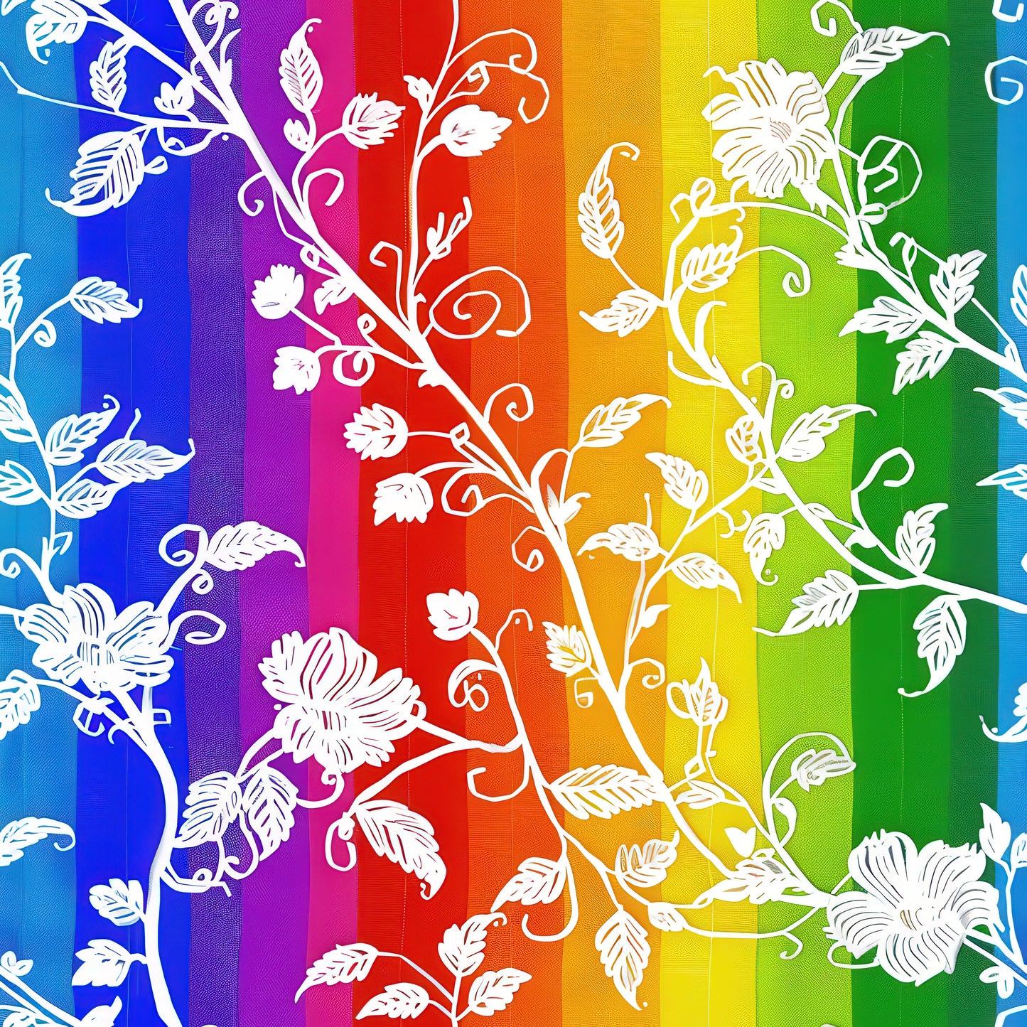RAINBOW FLORAL LACE - MULTIPLE VARIATIONS