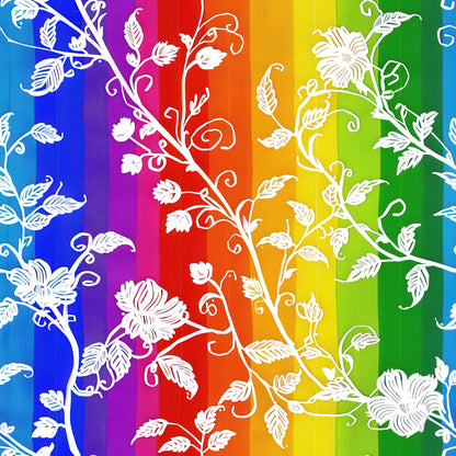 RAINBOW FLORAL LACE - MULTIPLE VARIATIONS