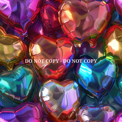 HOLOGRAPHIC FOIL HEARTS - MULTIPLE VARIATIONS