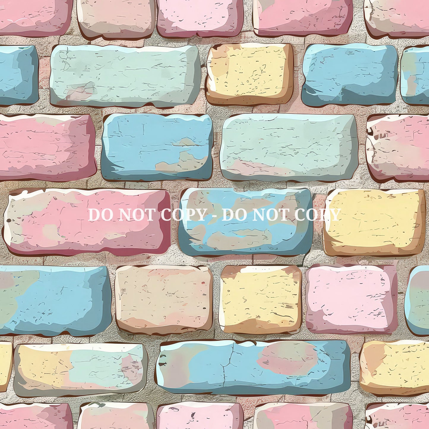 PASTEL BRICK - MULTIPLE VARIATIONS