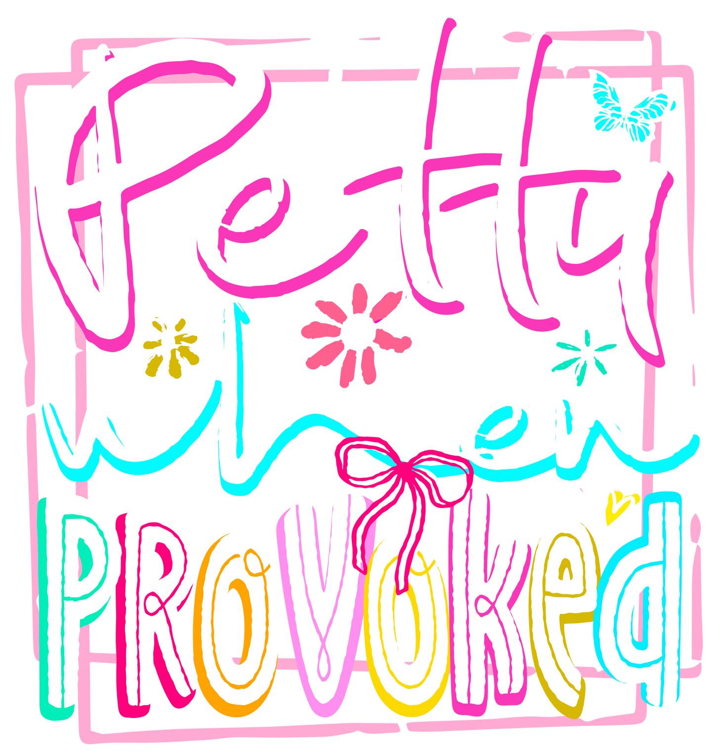 PETTY WHEN PROVOKED - DECAL